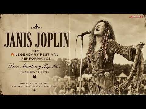 Janis Joplin 🤘 Powerful Raw Blues Rock | Monterey Pop 1967 Live Tribute