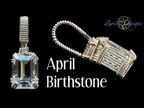 Wire Wrapping Tutorial- Prong Basket Setting for Faceted Gemstones