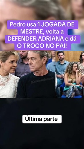 Pedro usa 1 jogada de mestre e dá o troco no pai