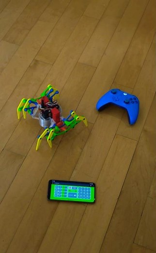 Arachnobeest - Walking Octopod XRP Jansen Mechanism Robot (available on Printables)