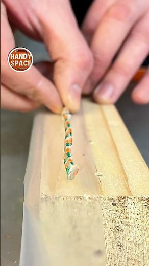 Perfect Way to Staple Plastic with Rope! #diy #lifehacks