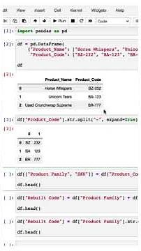 Learn Python: Split & Cat #python