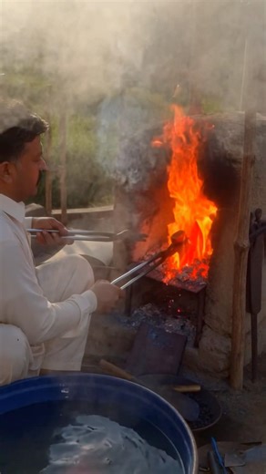 Forging an Axe by Hand | Old School Blacksmithing