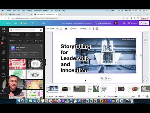 Canva Magic Design: Creating a Presentation or Slide Deck on Canva with AI