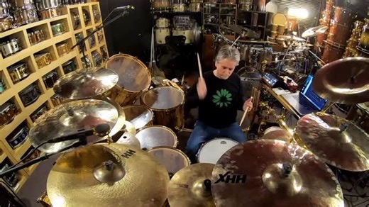 Todd Sucherman on Instagram: "Sunday vibes— new snare, full ring holiday edition. (Sonor One of a Kind 14x8 Brown Oak.) @sabiancymbals @sonordrumco @promarksticks @remopercussion @audixmics @orthopedic_drum_thrones #sundayvibes #drumroom #drumstudio #practice #sonoroneofakind"