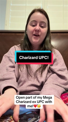 Open part of my UPC with me! Also, don't forget to enter my giveaway that ends on 1/24/26! #pokemon #upc #pokemontcg #charizardex #pokemontiktok