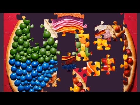 Pizza Jigsaw Puzzle 🍕 | Relaxing ASMR | Satisfying Colours Magic | PUZZLEMASTER1122