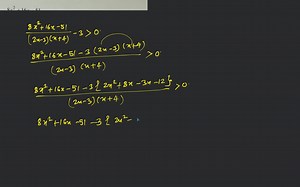 Rational inequality concept step wise with an example... | Filo