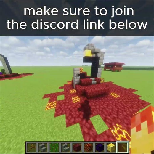 POV: You Rebuild a Broken Nether Portal #minecraft #shorts