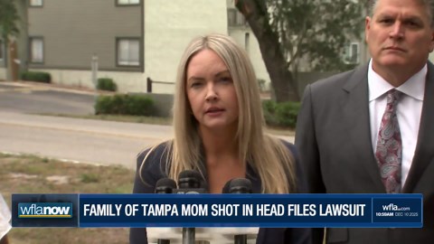 Family of Tampa mom shot in head files security lawsuit