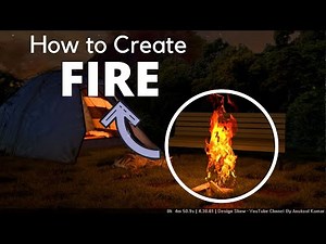 Realistic Fire Using VRay for SketchUp