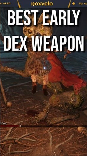 Best Early Dex Weapon in Elden Ring — Bandit’s Curved Sword Farm #eldenring #bossfightgaming #gaming