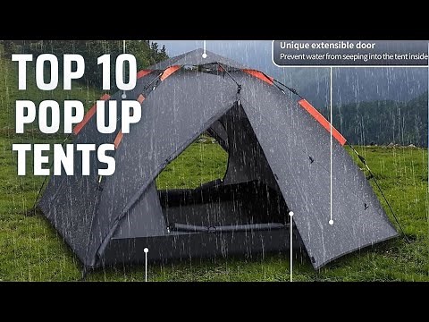 Top 10 Best Pop Up Tents 2023 | Quick and Easy Camping Solutions for Your Outdoor Escapades!