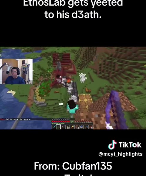 Minecraft Moments Gone Wrong: Cubfan135, Grian, and EthosLab | Epic Fails
