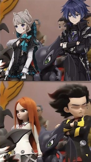 Monkart Characters Transformed into Genshin Impact Style | Glow Up Evolution