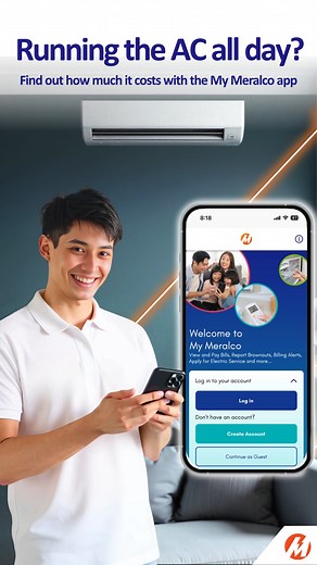 2.1M views · 661 reactions | Stay cool and in control. ❄️ Take charge of your energy use with the My Meralco app’s Appliance Calculator — estimate how much your aircon and other appliances consume, so you can make smarter choices at home.  Download now: Android: https://mer.ph/MyMeralcoGooglePlaystore Apple: https://mer.ph/MyMeralcoIOSAppstore Huawei: https://mer.ph/MyMeralcoHuaweiAppGallery | Meralco | Facebook