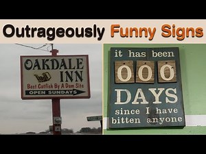 Outrageously Funny Signs That Prove Real Life Is Funnier Than Fiction || Sign Hub