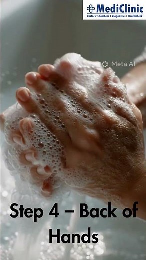 🧼 6 Steps of Proper Hand Washing | Clean Hands Save Lives