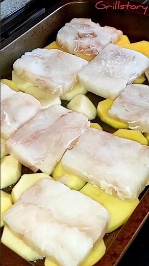 They'll eat it in a minute / Juicy cod fillet in the oven 👌