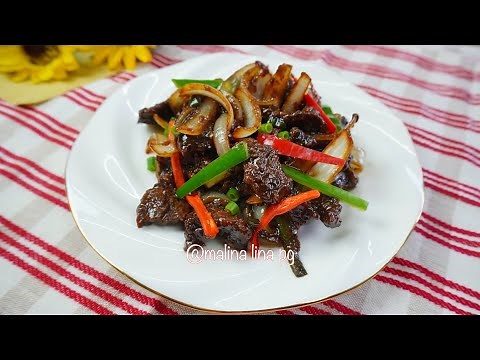 cara buat daging goreng jintan sedap & ringkas by malina lina pg | resepi daging hari raya korban