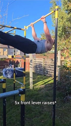 Front Lever Progression Workout 💪