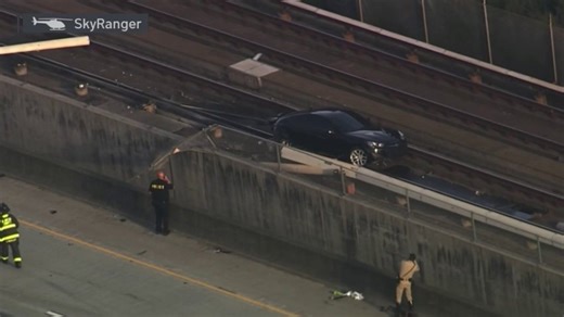 BART service resumes in Castro Valley after car removed from tracks