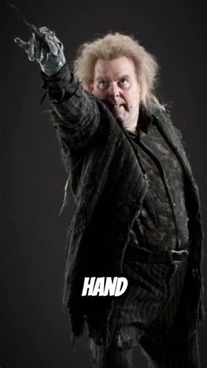 Wormtail’s Silver Hand Had a Secret Curse ⚡| Harry Potter #shorts