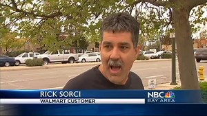 Police: Man Drives Car Into San Jose Walmart, Beats Customers