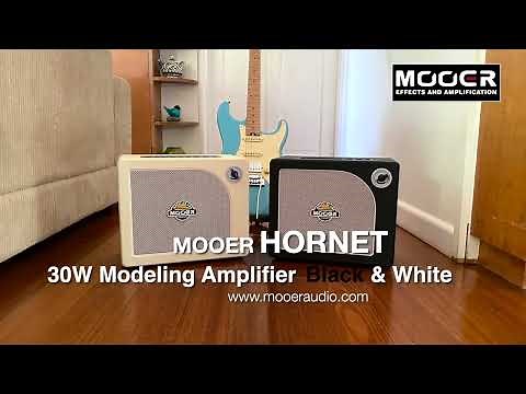 MOOER: HORNET 30W Modeling Amp - Black and White versions