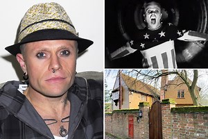 Prodigy star Keith Flint died by hanging, inquest hears as bandmate Liam Howlett is pictured for the first time since tragic death
