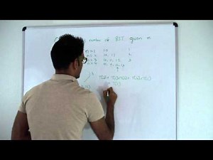 Count Number of Binary Search Tree Possible given n keys Dynamic Programming