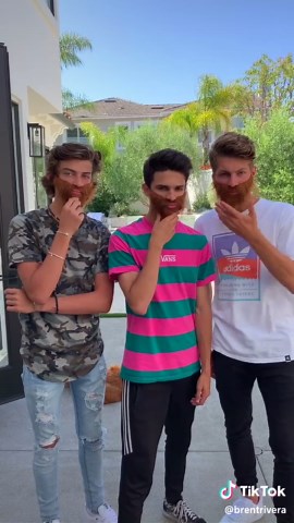 The boys..😜❤️ @samhurley @benazelart