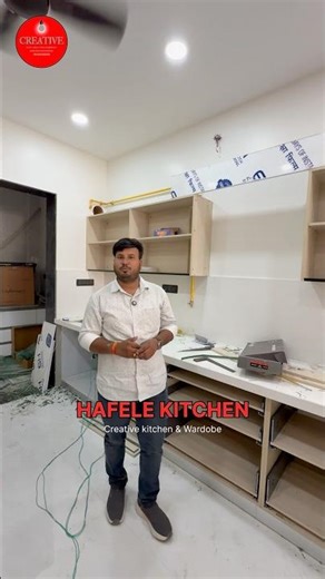 Hafele Kitchen #shots #interiordesign #wardrop #trending #home #kitchen #modularplates