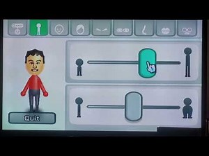 Tutorial on how to make a beta mii on the Mii Channel (part 1)
