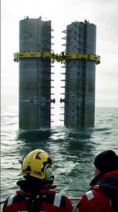 Why are they splitting this mega-structure in half? 🧐 #engineering