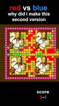 red vs blue vs 4 nukes (version 2) #cellmachine