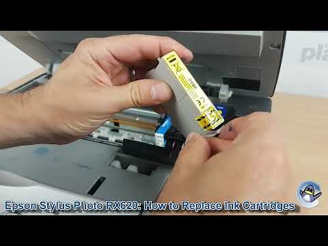 Epson Stylus Photo RX620: How to Change/Replace Ink Cartridges