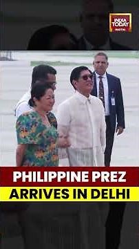 Philippines President Ferdinand Marcos Arrives In Delhi For 5 Day Visit | India-Philippines