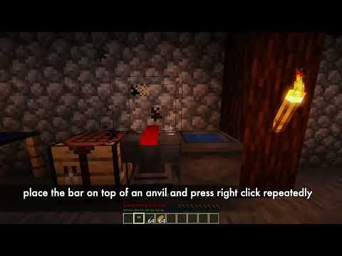 How to craft a sword (Medieval Craft Mod)