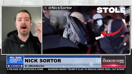 SORTOR: “IT’S GETTING WORSE” IN MINNESOTA Nick Sortor says unrest is escalating, citing a case where “an FBI rifle… a machine gun” was stolen and ended up with a gang member, adding, “They could have taken this rifle off the streets… Instead, they risked the lives of countless innocent people" and did nothing. | America's Voice News