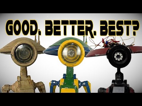 Star Wars Pit Droids From BASIC to ANIMATRONIC
