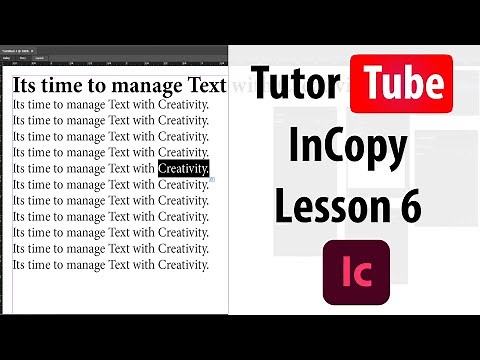 Adobe InCopy Tutorial - Lesson 6 - Basic Navigation