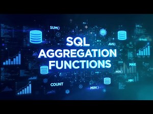 "SQL Aggregation Functions 🔥 | COUNT, SUM, AVG, MAX, MIN Explained with Real Example"