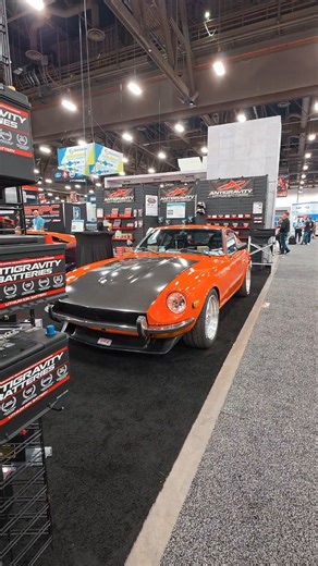 1.7K views · 25 reactions | @larry_chen_foto always showing up and showing out for us at @semashow. This year he brought out his rad 240z for the booth. Thanks Larry! #antigravitypowered #antigravitybatteries #lithium #battery #batterycharger #larrychen #240z #nissan240z | Antigravity Batteries | Facebook