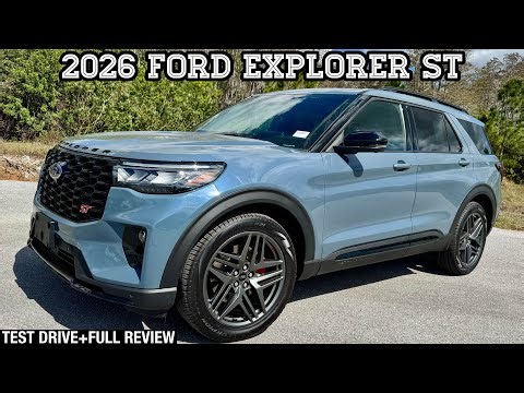 2026 Ford Explorer ST: TEST DRIVE+FULL REVIEW