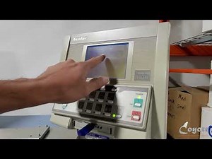 Load DST from USB in Barudan 6 head Embroidery machine(2000)