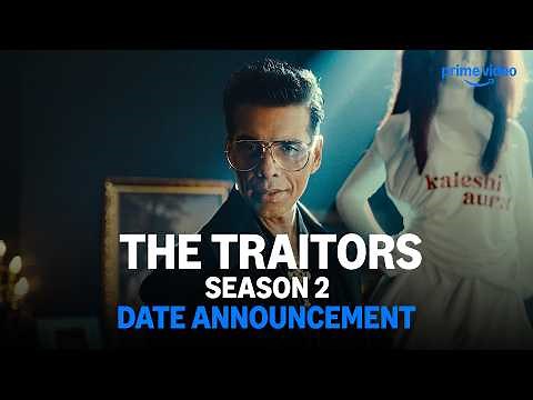 The Traitors Season 2 - Official Announcement | Karan Johar | Prime Video India
