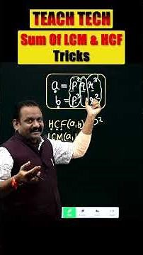 Sum of LCM & HCF Tricks | Teach Tech