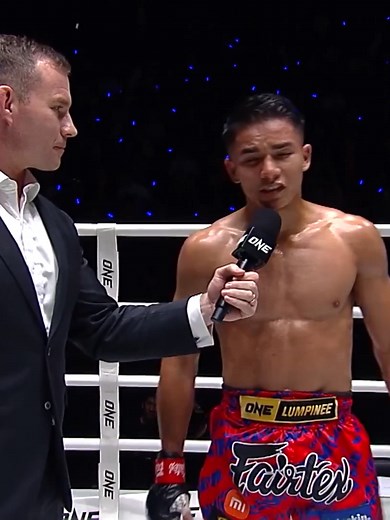 Johan Ghazali's Post-Fight Remarks at ONE Friday Fights 141