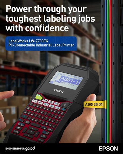 3.2K views | Label like a pro—anywhere, anytime. The Epson...